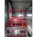 hydraulic platform lift/goods vertical hydraulic guide rail lift freight elevator